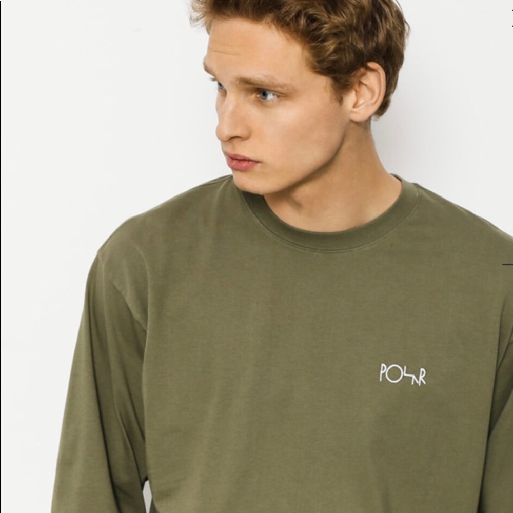 NWT Mens Green Polar Tee